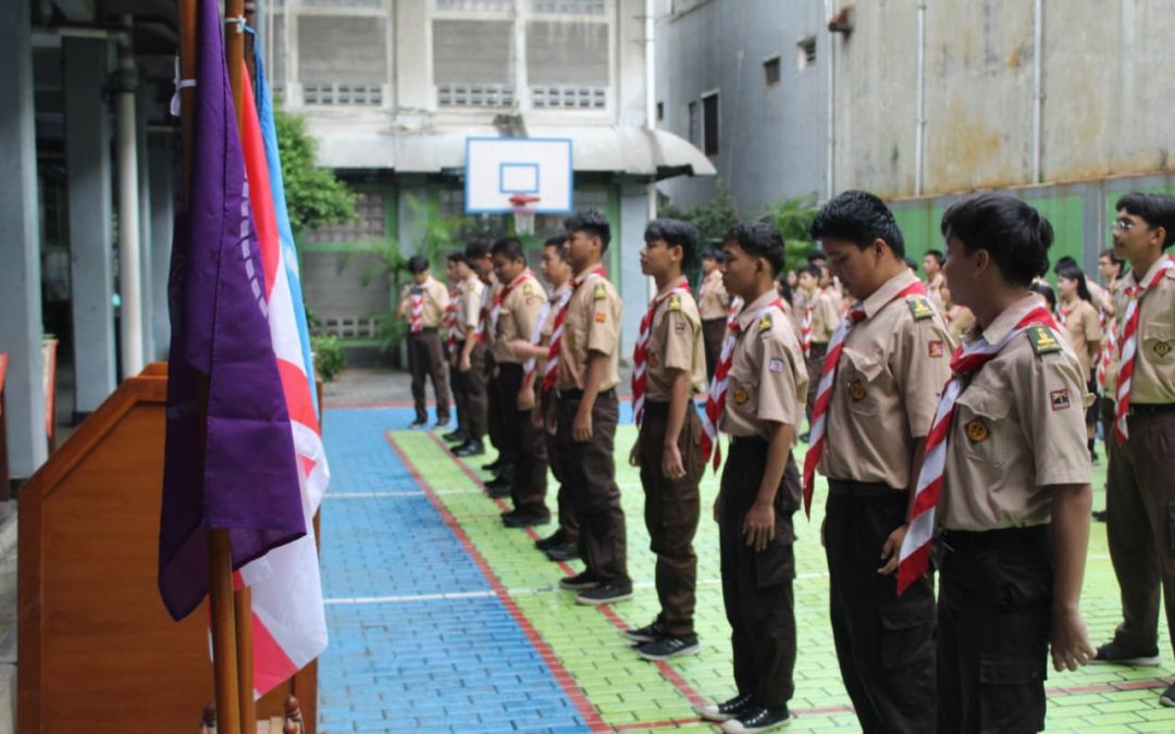 PELANTIKAN BANTARA KKRI SMK STRADA II JAKARTA